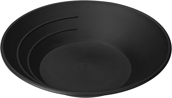 Stansport Professional Gold Pans, 10.5-Inch Diameter