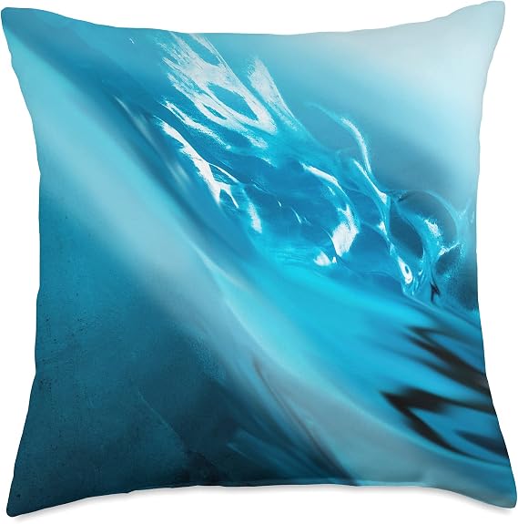 Frostbite Jewel Throw Pillow