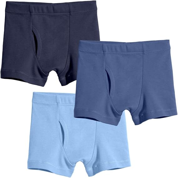 City Threads Big Boys Organic Cotton Boxer Brief for Sensitive Skin and SPD