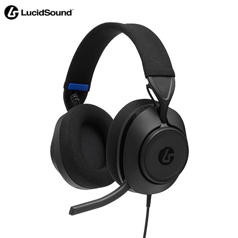 PowerA LucidSound LS10P Gen 2 Wired Gaming Headset for PlayStation - Black, Quick-Access Audio Controls, Designed for Comfort, Premium Audio, flip-to-Mute Boom mic, PC Compatible