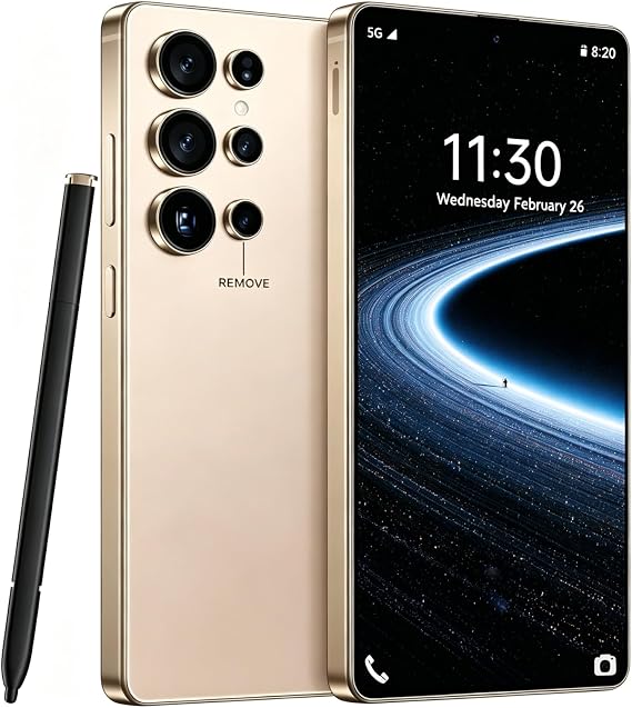 C25 Ultra Unlocked Phones 8GB+256GB Cell Phone, 6.8" Display