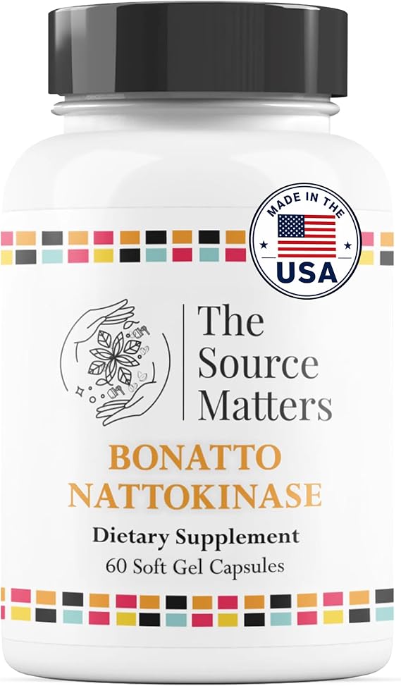Bonatto Nattokinase 2000 FU for Circulatory Support | 60 Softgels