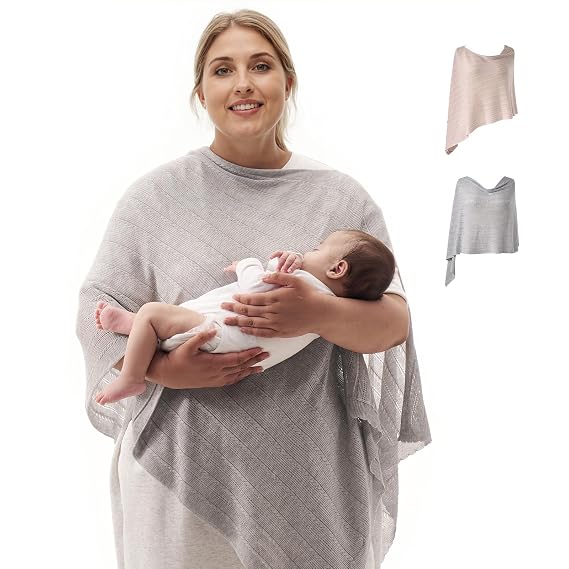Momcozy Breathable Nursing Cover with TencelTM Lyocell for Breastfeeding