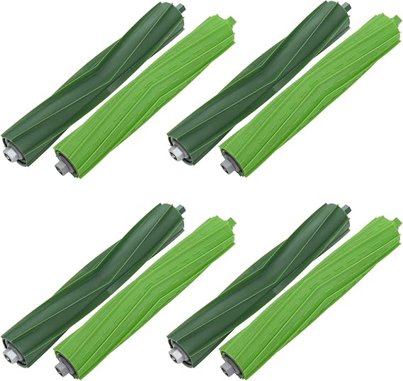 Loveco 4 set aksesuar kauçuk fırça Roomba E serisi E5 E6 E7, I Serisi i7 i7+ i8 i8+ i3 i3+ i6 i6+ i5 i4 i2 i1 i1+, J serisi j7+ j5 j6 j7 j8 J7 Robotics rulo fırça yedek parça