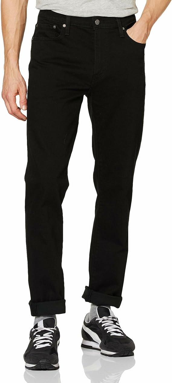 Levi's Mens 511 Slim-Fit Jeans Black Size 34 Length 30