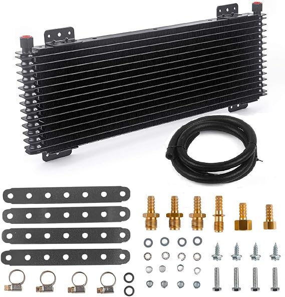 40k Transmission Oil Cooler LPD47391,Black