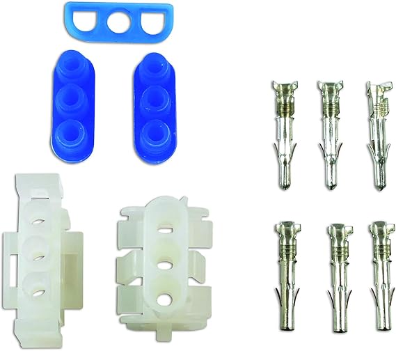 CONNECT 37513 Mate-N-Lok 3 Pin Connector Kit-11 Pieces