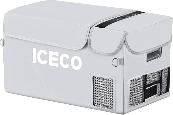 ICECO Insulated Protective Cover for GO20 21 Quart Insulated Transit Bag Portable Refrigerator Freezer Fridge 12 Volt Car Refrigerator Cover