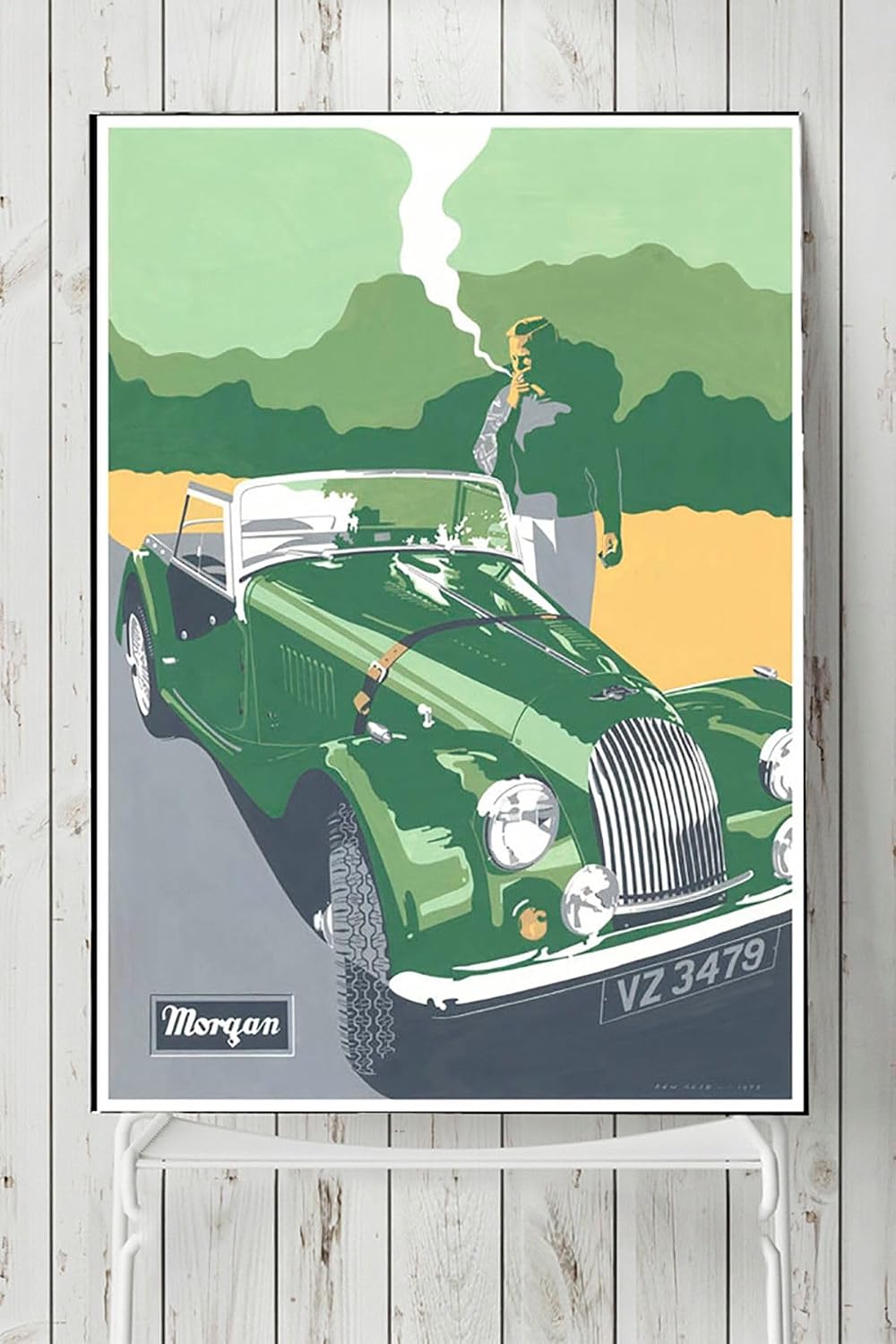Postermanya (pster6751) Morgan Vintage Araba Posteri (50x70cm)