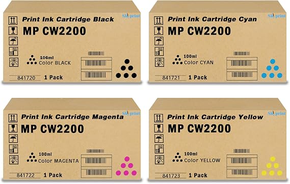 MP CW2200 Ink Cartridge Compatible for Ricoh MP CW2200 CW2201sp Printer