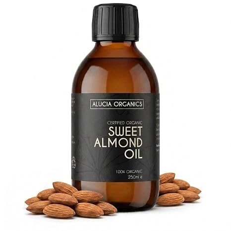 Sweet Almond Oil 250 ml Organic Cold Pressed Unrefined