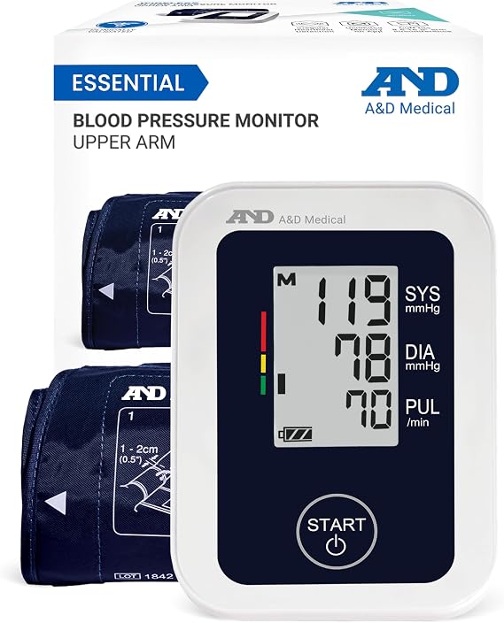 A&D Medical UA-651 Upper Arm Blood Pressure Monitor, Cuff 8.6-16.5