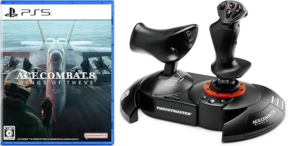 エースコンバット8 ウイングス・オブ・シーヴ -ps5 特典 オリジナルデジタル壁紙 ＋ Thrustmaster T.flight Hotas Neoセット