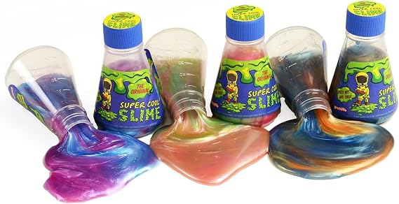 Original Holographic Slime Set, 3-Pack Kids Party Favors