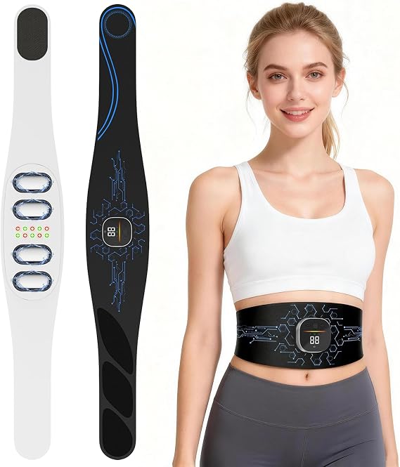 Abs Stimulator Belt with Heat & Red-Light, AB Stimulator Muscle Toner