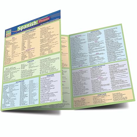 Spanish Phrases: QuickStudy Laminated Reference Guide (Quick Study Academic)
