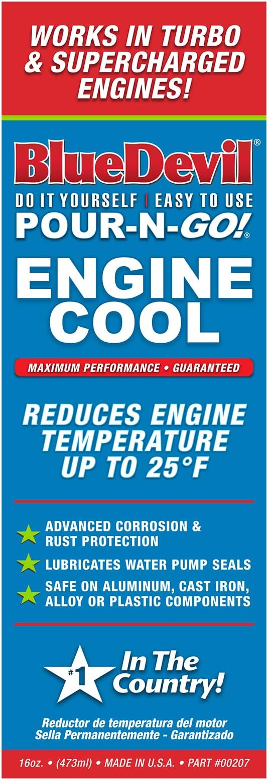 BlueDevil Products 00207 Pour-N-Go Engine Cool - 16 Ounce