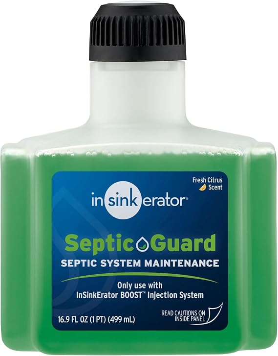 InSinkErator Septic Guard Refill Solution for BOOST Injection System, SG-00