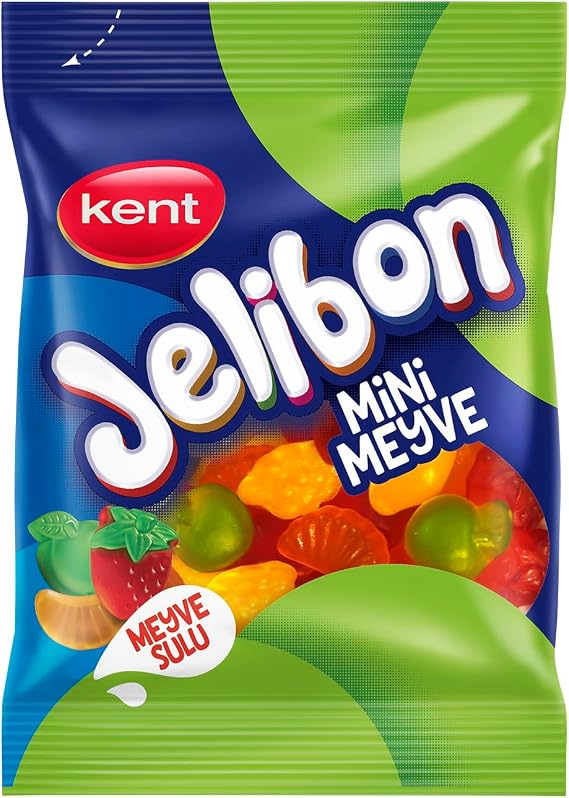 Jelly Bean Mini Fruit Mixed Fruit Confectionery 80 gr - 24 Pieces