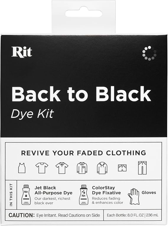Rit Back to Black Dye Kit