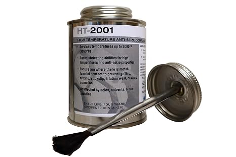 HT-2001 High-Temp Anti-Seize Lubricant - 2000F Rated (8oz)