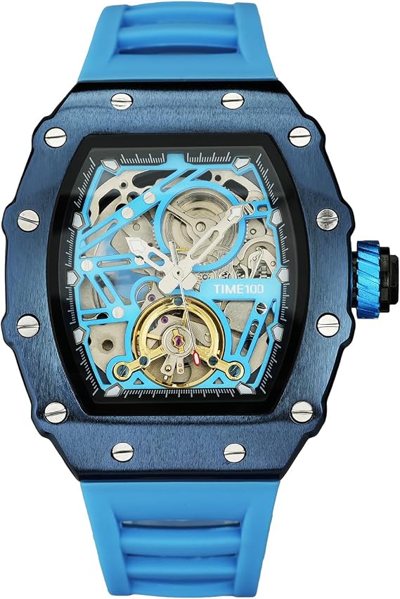 TIME100 Automatic Mechanical Watches for Men