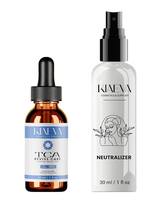 TCA Skin Exfoliating Cosmetic Peel for Face (1oz/30ml) with 100ml neutralizer (25% Strength)