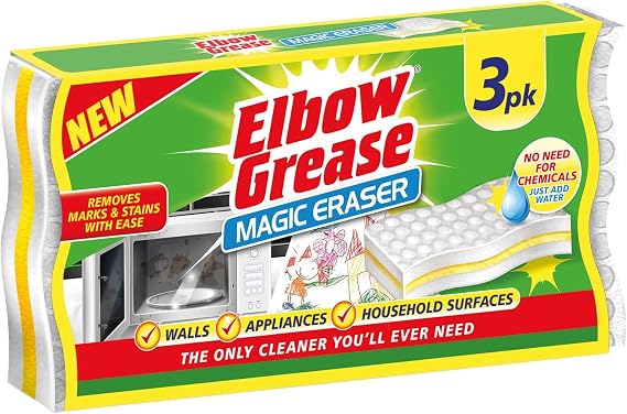 Elbow Grease Magic Eraser Sponge (3 Pack)