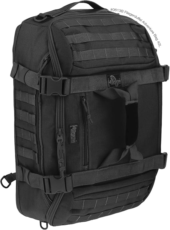 Maxpedition Fliegerduffel Adventure Bag, Black