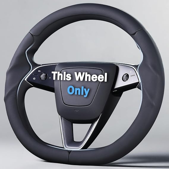 Steering Wheel Cover for Tesla Model 3 2024-Present/Model Y 2025-Present