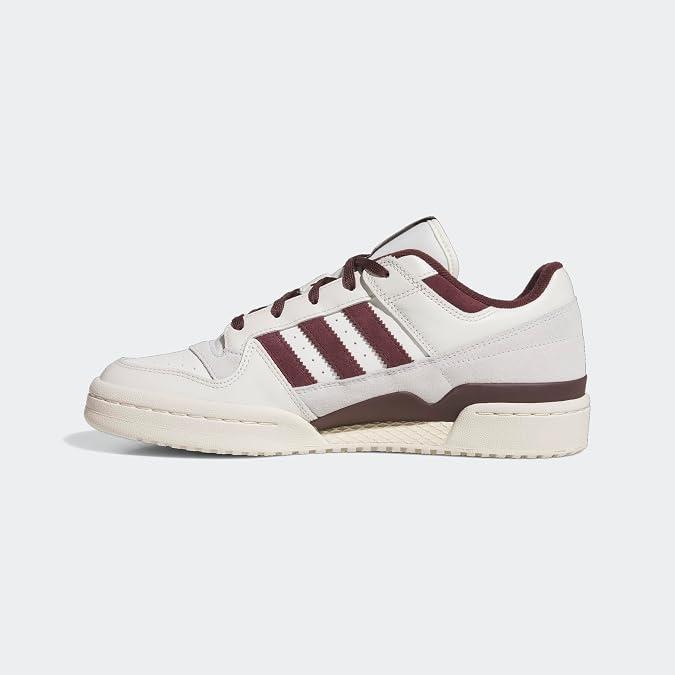 adidas Mens Forum Low Cl Lace Up Sneakers Shoes Casual - White