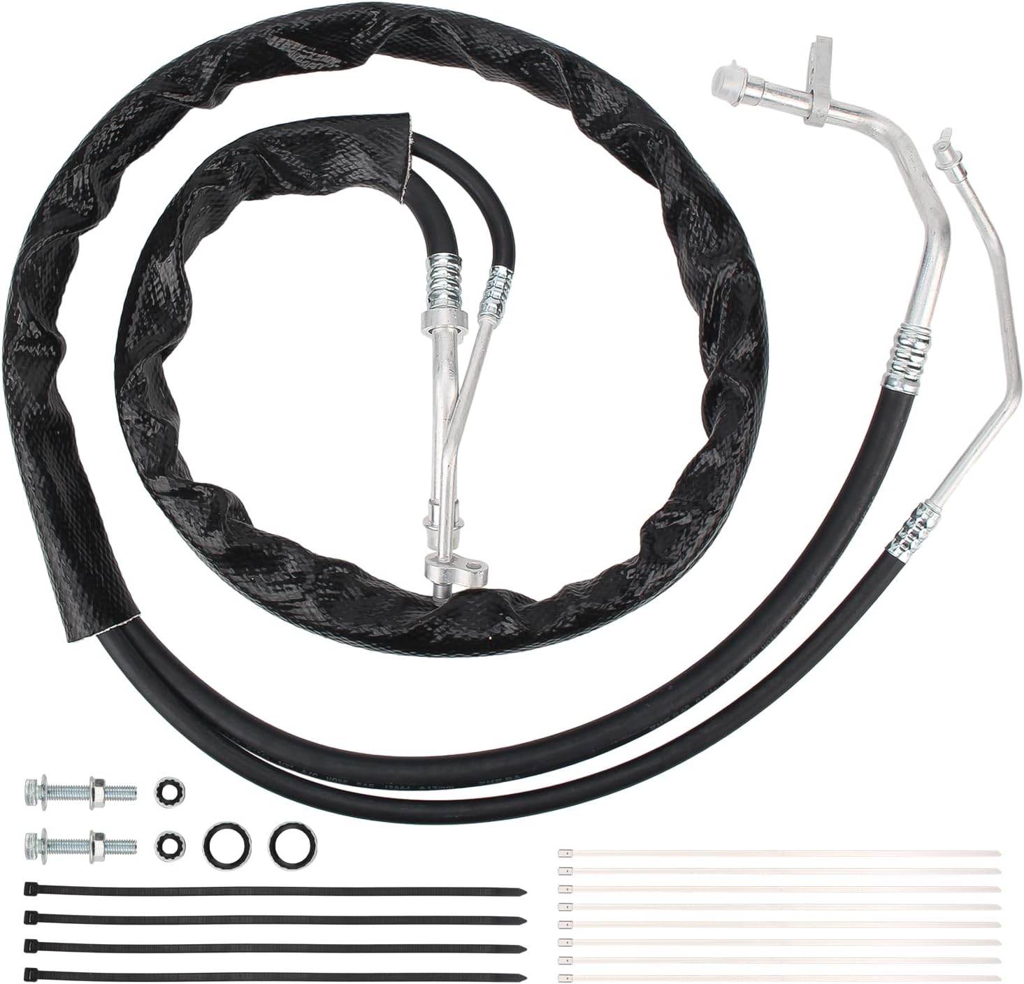 AUTOKAY C68100 Rear AC Line Set Air Conditioning Hoses for Dodge Caravan & Chrysler Town and Country 2012-2019,23 PCS