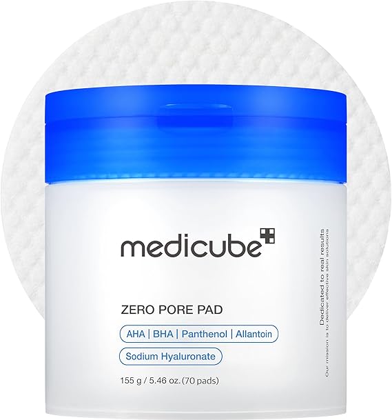 medicube Toner Pads Zero Pore Pad 2.0 for Exfoliation and Pore Care