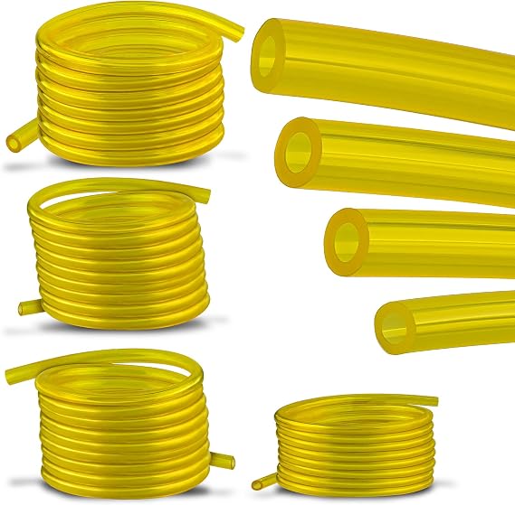 AUTOKAY 4 Sizes Petrol Fuel Gas Line Hose Tubing for Small Engine Chainsaw