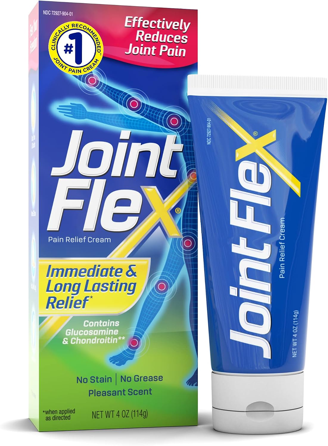 JointFlex Pain Relief Cream for Joint & Arthritis, 4 Oz