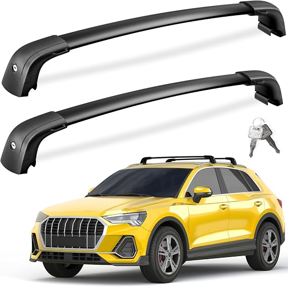 FengYu 300lb Lockable Roof Rack Cross Bars for Audi Q3 2019-2026