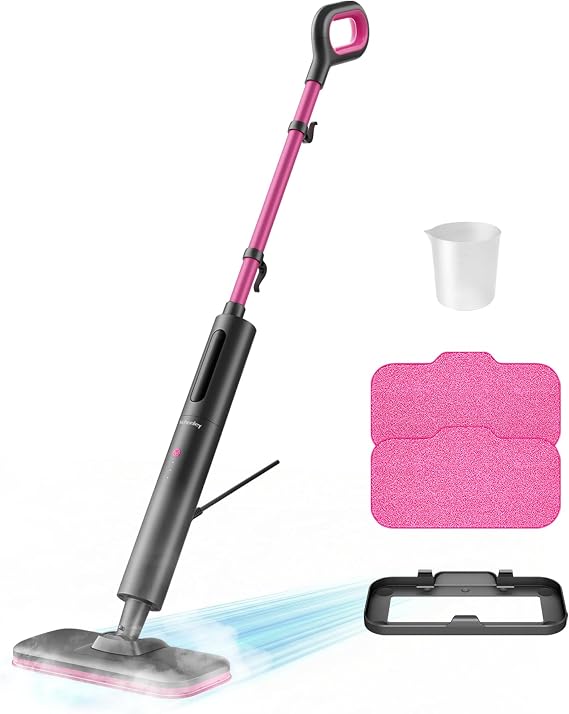 Schenley Steam Mop for Hard Floors, 15s Fast Heat-Up, Compact