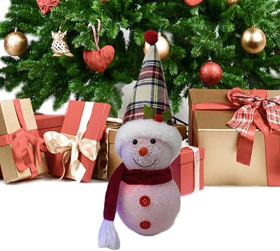 Christmas Snowman Decorations Indoor Light Up Holiday Decoration