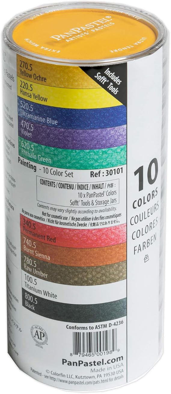 PanPastel 10 Colour Set - Painting Set