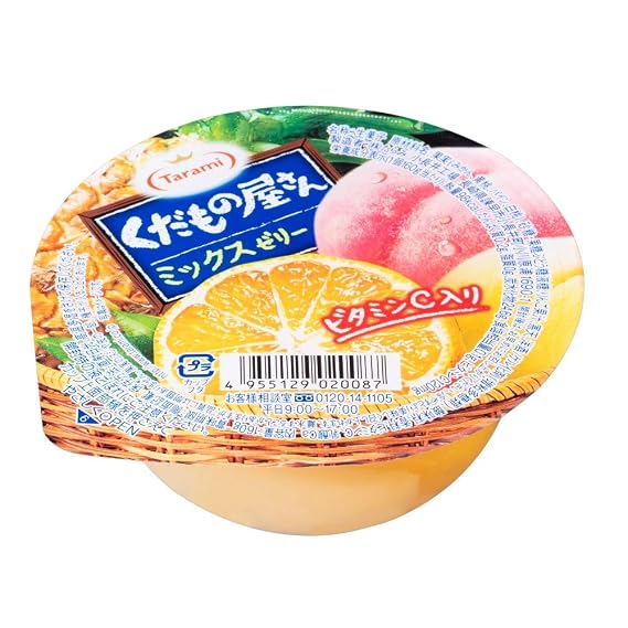 Tarami fruit shop mix jelly 160gX6 pieces