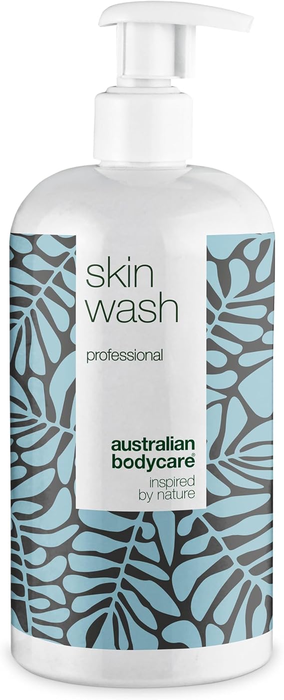 Australian Bodycare Skin Wash Professional 500 ml - Body Wash with 4-Terpineol, the active ingredient in Tea Tree Oil - Relieves Spots, Pimples, Acne & Body Odor - Effective after shaving & waxing
