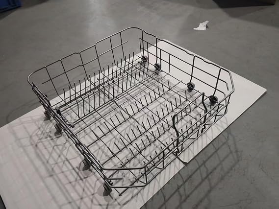 Promo OEM DD82-01073A Dishwasher Lower Dishrack (23 * 22 * 10in) Assembly - Fit For Samsung Dishwasher Dishrack Parts DW80R5061,DW80R5060,DW80K7050UG,DW80K5050US Series
