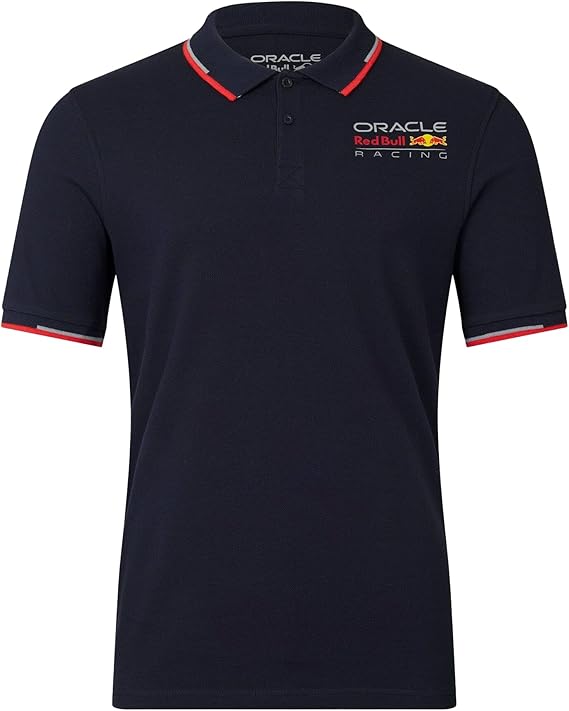 Red Bull Racing F1 Unisex Core Color Logo Polo - Night Sky/White