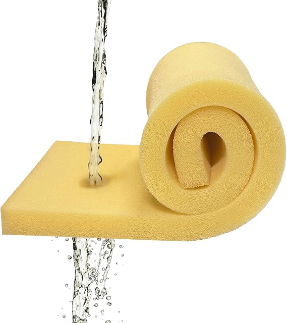 FoamRush (4" x 26" x 26" Dryfast Premium Quality Outdoor Upholstery Foam Sheet for Outdoor & Marine Furniture (Chair Cushion Foam for Patio Furniture, Boat Seat Cushion Replacement)