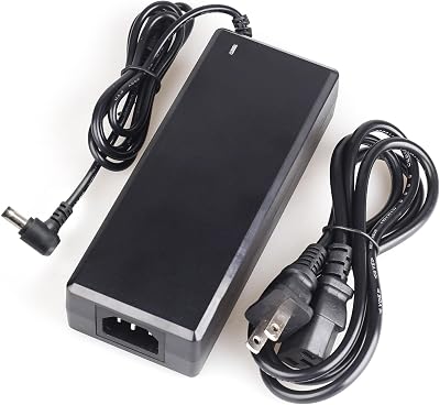 19V Power Supply 100V~240V AC Input and 5.5mmx 2.5mm Plug for Audio Amplifiers