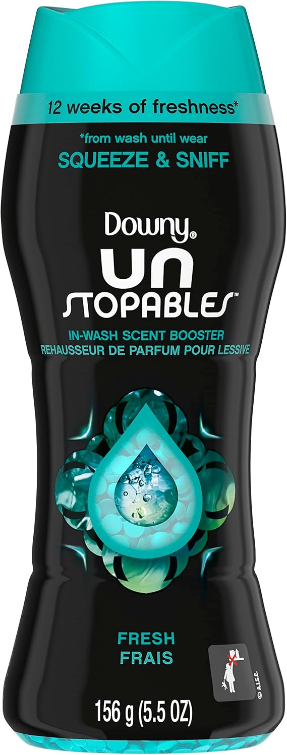 Downy, Unstopables in-Wash Scent Booster Beads Fresh, 5.5 Ounce