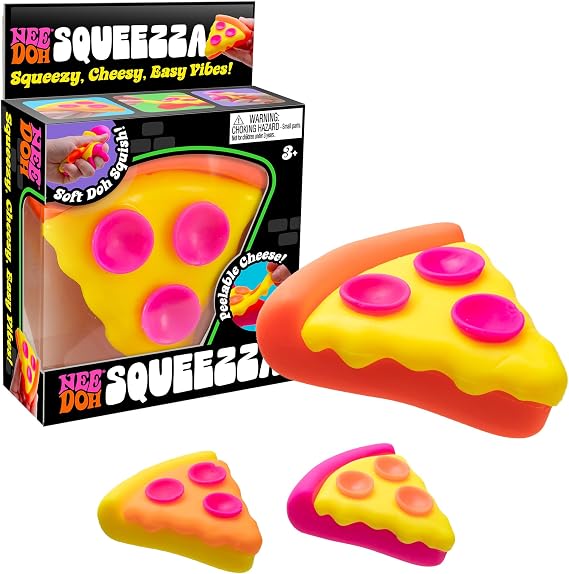Schylling Needoh Squeezza - Sensory Squeeze Toy - Colors May Vary