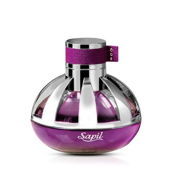 Sapil ODE Eau de Parfum for Women Long Lasting Sweet Floral Perfume | Pear, Black Currant, Jasmine & Vanilla Notes | Feminine Gourmand Fragrance | 3.4 oz / 100ml