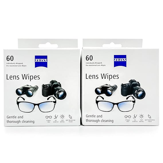 ZEISS Lens Cleaning Wipes (120-Pack)