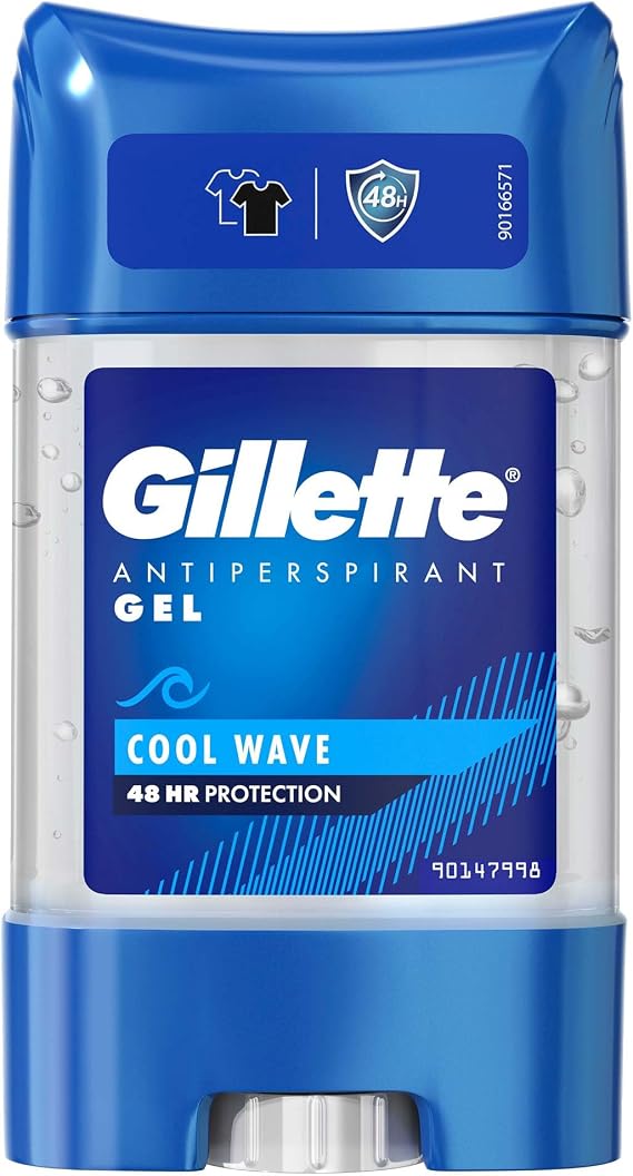 Gillette Clear Gel Cool Wave Antiperspirant Deodorant 70 ml